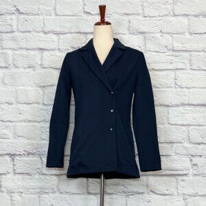 Sarah Pacini Dark Slate Blue Blazer